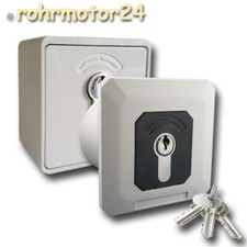 GEBA Schlüsseltaster Schlüsselschalter AP o. UP Rolltor Steuerung Tore Rolladen
