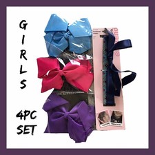 NIB Girls 4pc Hair Accessory Set
