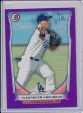 ALEXANDER GUERRERO 2014 BOWMAN PROSPECTS PURPLE PAPER #BP106 1ST BOWMAN