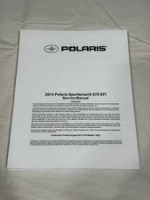 3 Hole Punch Official Service Shop Repair Manual 2014 Polaris Sportsman 570 EFI
