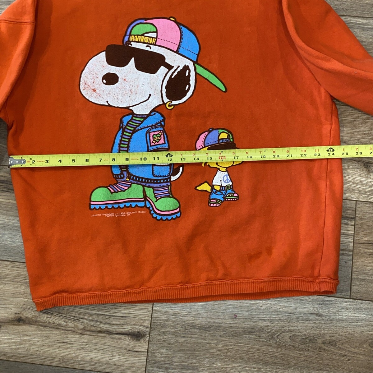 Vintage Snoopy Peanuts By Design Sweatshirt Mens XL 90's Hip Vintage Snoopy Peanuts By Design Sweatshirt Mens XL 90's Hip