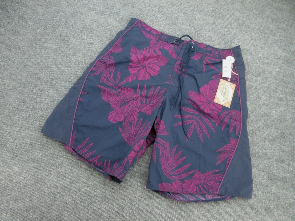 Nuevo con etiquetas Pantalones Cortos de Natación Roundtree & Yorke Para Hombres Grandes Multicolor Floral Malla Forrados L NUEVO Foto 3 de 4