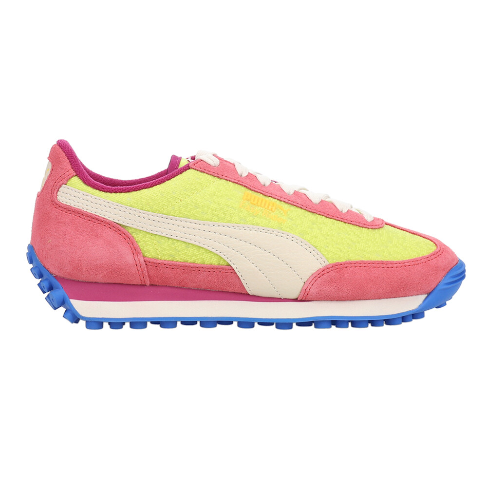 Повседневные женские кроссовки Puma Easy Rider Brights на шнуровке синего, красного, желтого цветов
