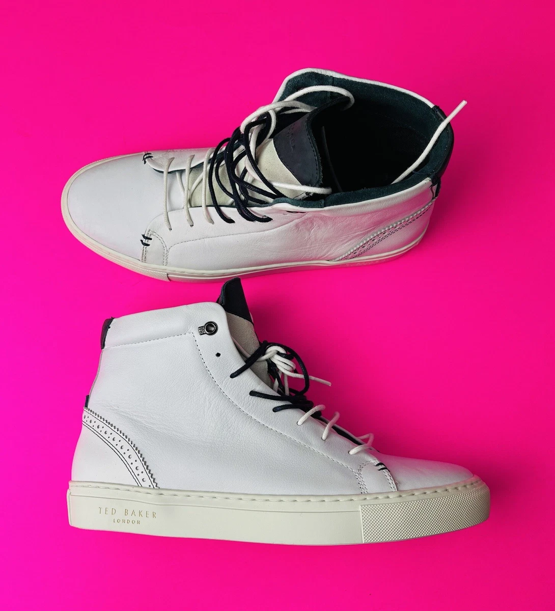 MEN'S HIGH-TOP WHITE TRAINER+, Men's White Training Shoes