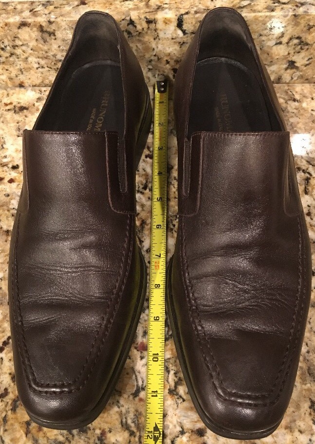 Bruno Magli Raging Moc Square Toe Slip On Loafers Brown 9  display picture 3