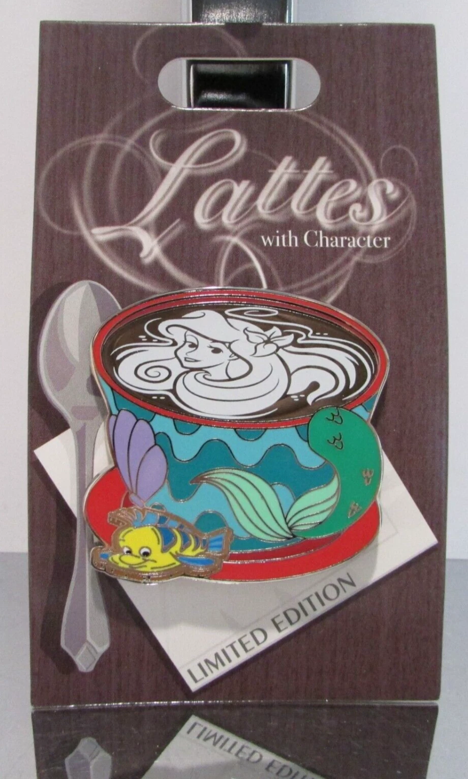 Disney Character Lattes Series Ariel Little Mermaid Pin