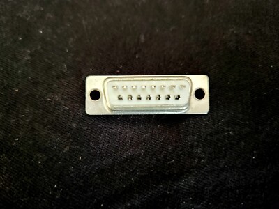 15 Pin D-Sub Male Connector DS15M, 24 Available, You Are Buyin In Qty Of 2