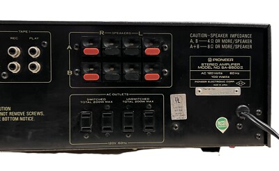 Vintage Pioneer SA-6500 II + TX-6500II, 25W AM/FM Stereo Combo