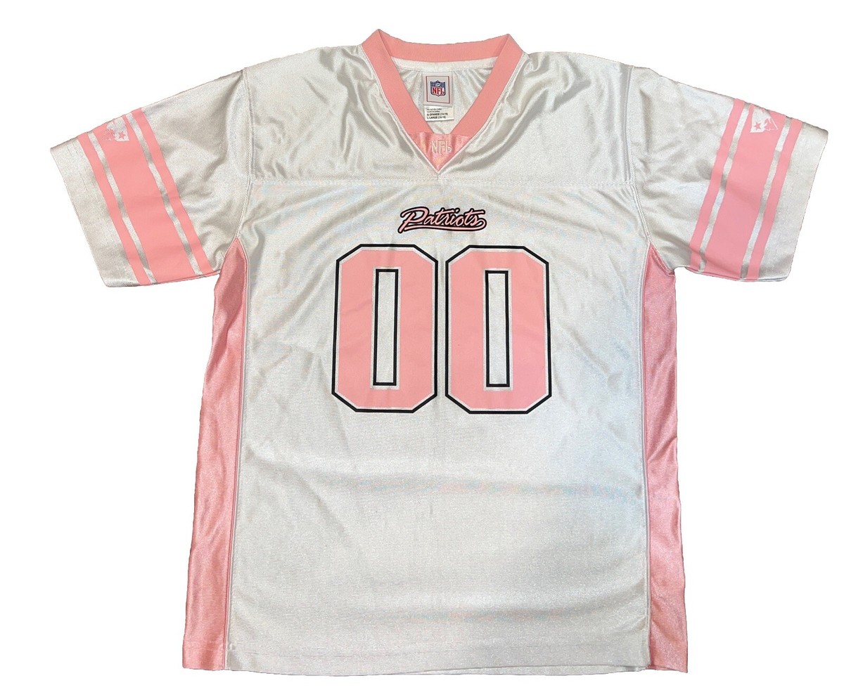 NFL Team Apparel Pittsburgh Steelers Pink 00 Jersey Youth Girls