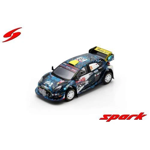 1:43 SPARK Ford Puma Rally1 #28 Rally Chile 2023 Heller Allende S6734 Model - Image 2 of 2