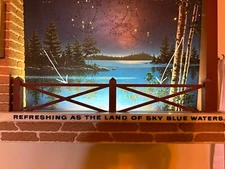 REPLACEMENT FENCES Hamm's Beer Sign Starry Skies