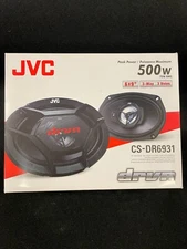 JVC CS-DR6931 6"x9" 3-Way Coaxial Car Audio Speakers (PAIR) - NEW!