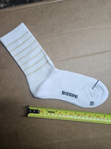3 pares de calcetines de ciclismo Bissini/Aro clásicos TALLA XS NUEVOS CON ETIQUETAS, hechos en Italia - Imagen 4 de 4