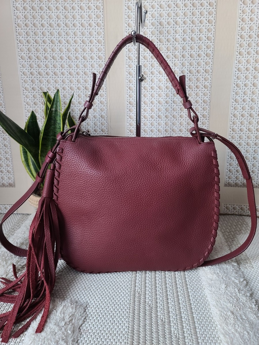 Allsaints Kepi Mini Leather Crossbody Bag AllSaints Hobo Handbags