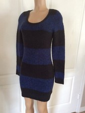 New Arizona Blue & Black Sweater Dress Size L