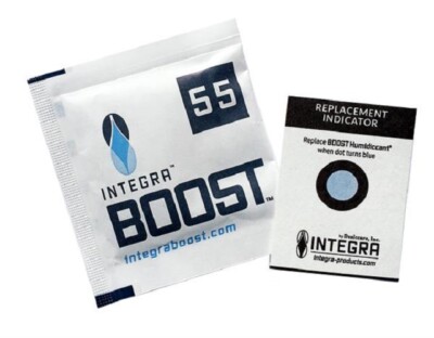 1X Integra Boost Humidity Feuchtigkeitsregulator 55% 8g Hygro Befeuchter Humidor