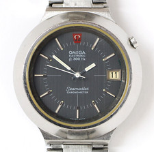 Omega Electronic F 300 HZ Seamaster cronometro orologio a forcella orologio da polso da uomo