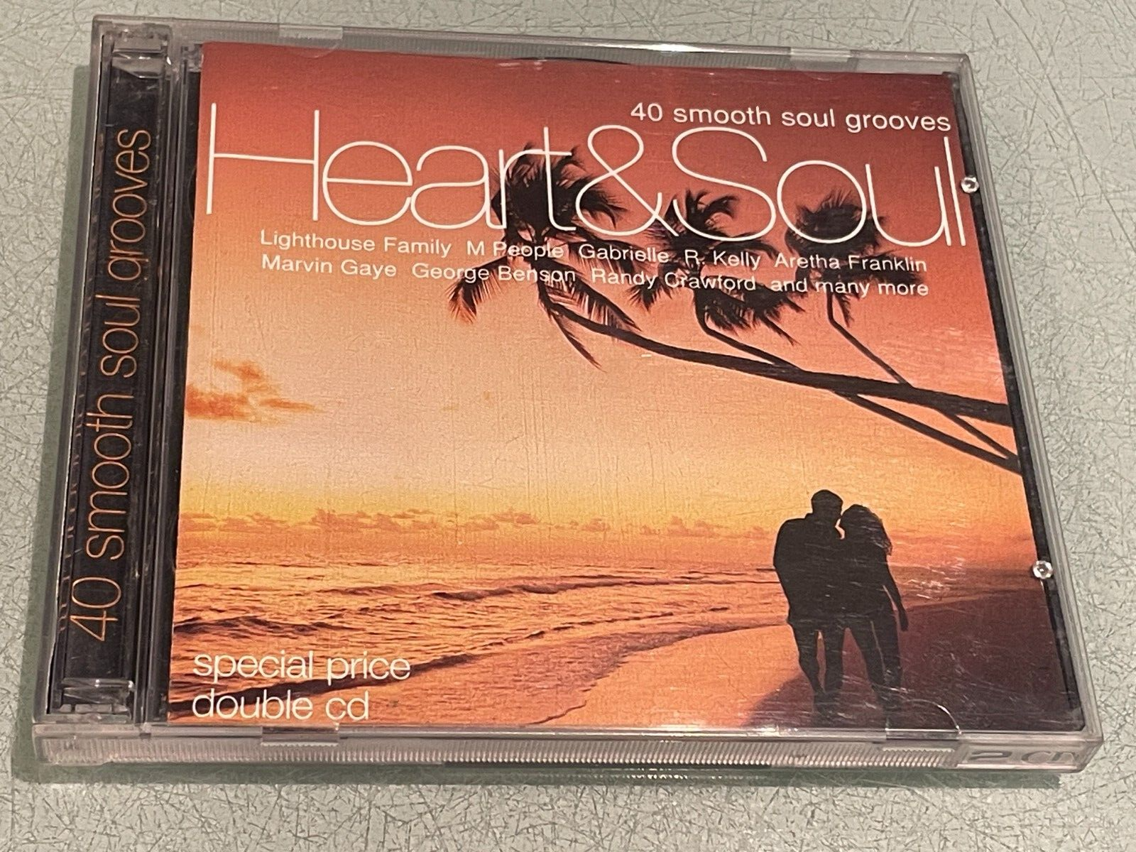 Heart & Soul - 2 CD's Album - 1997 Polygram TV - 40 Smooth Soul Grooves