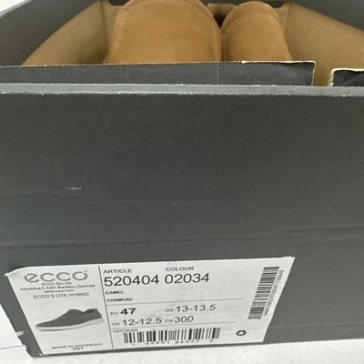 ECCO 520404 | S Lite Hybrid Slip On Shoes | Camel Brown 02034 | 13 - 13.5 US