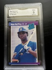 1989 Donruss Rated Rookie Ken Griffey Jr. RC #33