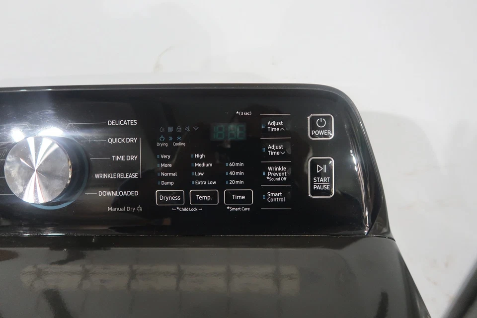 Samsung Dryer 7.4 cu. ft. Vented Front Load Smart Electric Dryer with Sensor Dry - Image 3 of 4