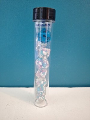 Sirius Dice- Dice Set: Pink Clear Black