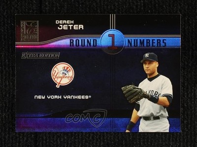 2004 Donruss Elite Extra Edition Round Numbers /500 Derek Jeter #RN-2 HOF 1rp1