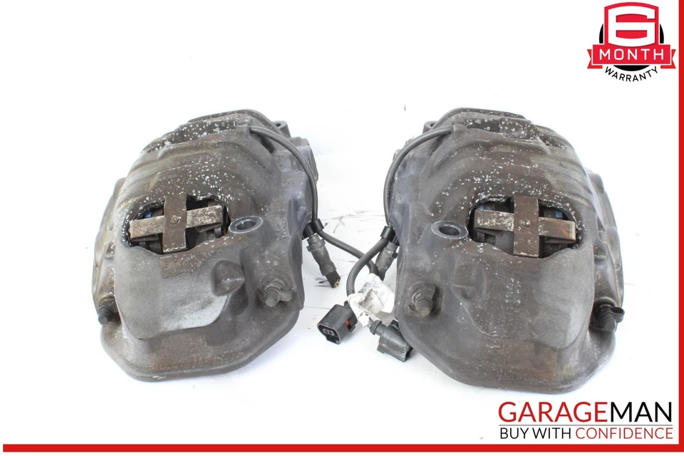 Juego de pinzas de freno delanteras Brembo 10-23 Porsche Panamera 970 Cayenne Macan OEM Foto 4 de 4