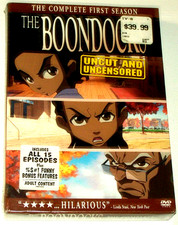 THE BOONDOCKS - Complete First Season DVD, 2006 Sony, 3-Disc Set Brand New DVD