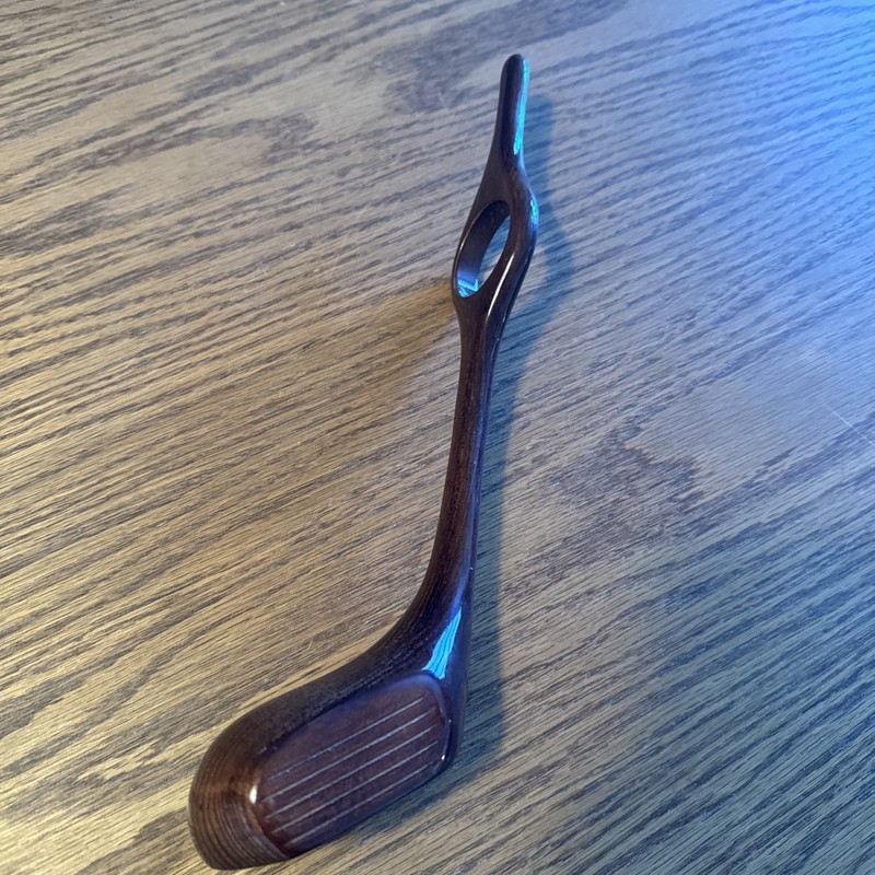 Vintage Golf wood club Wood Wine Bottle Holder