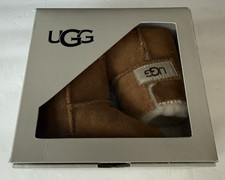 UGG INFANTES Bebé Niño ERIN Botas de Piel de Oveja Castaño 5202 Talla PEQUEÑA