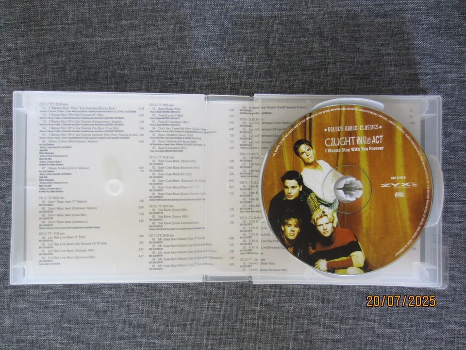 1 x Caught In The Act (CITA) -The Complete Single Collection 14 CDs-Eloy de Jong - Bild 4 von 4