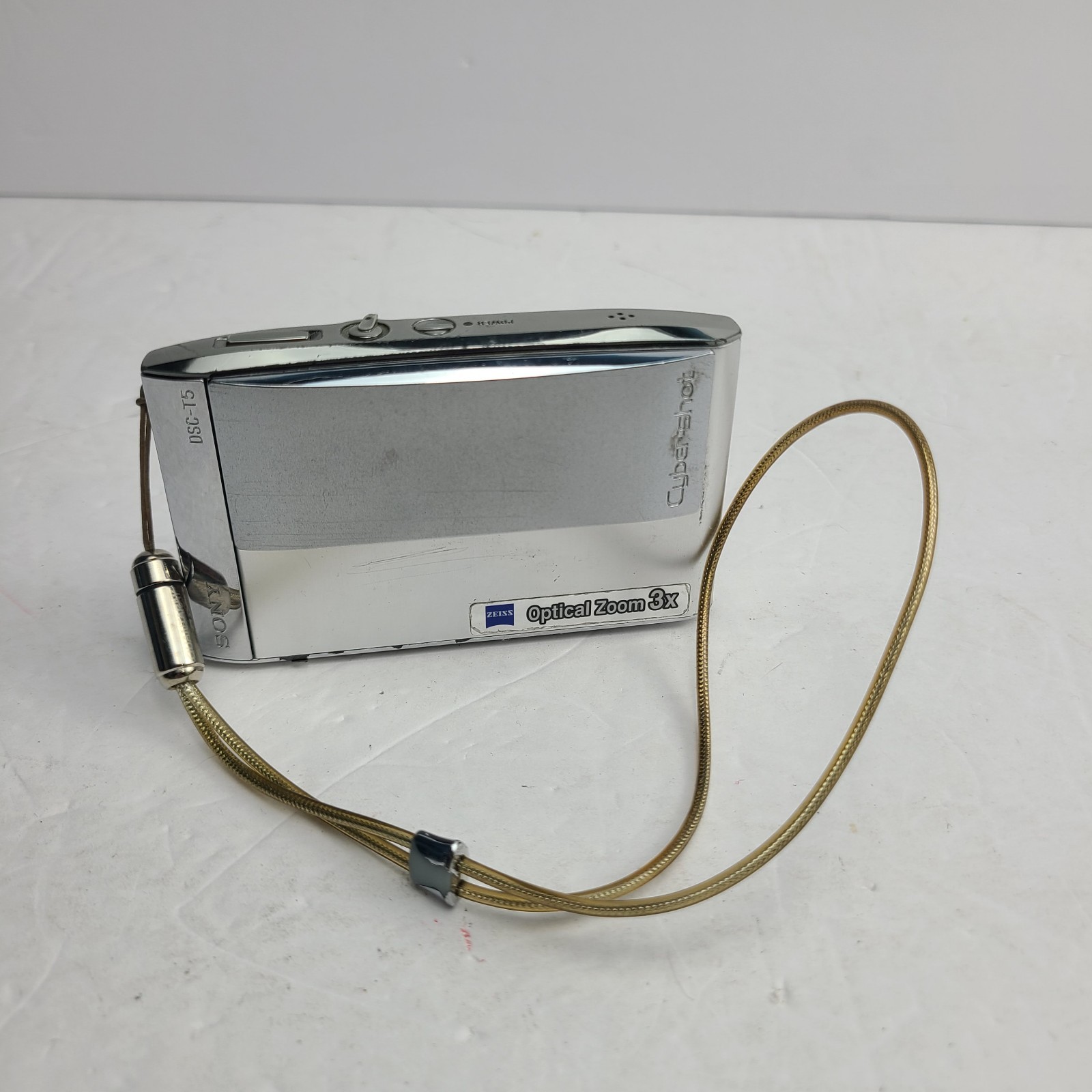FOR PARTS - Sony CyberShot DSC-T5 5.1 MP Digital Camera 3x Optical Zoom