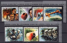 Equatorial Guinea 1972 Mi#190/196 SOYUZ 11 ASTRONAUTS MEMORIAL Set (7)  MNH