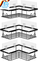 Uulioyer Duschablage Ohne Bohren Ecke, Wasserdichter Und Rostfreier Duschregal,