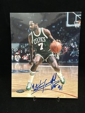 NATE ARCHIBALD SIGNED 8X10 PHOTO BOSTON CELTICS TRISTAR COA HOF