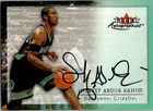 2000-01 Fleer Autographics SHAREEF ABDUR-RAHIM AUTO Insert MINT Grizzlies