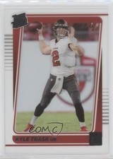 2021 Panini Clearly Donruss Rated Rookie Kyle Trask #56 09j5