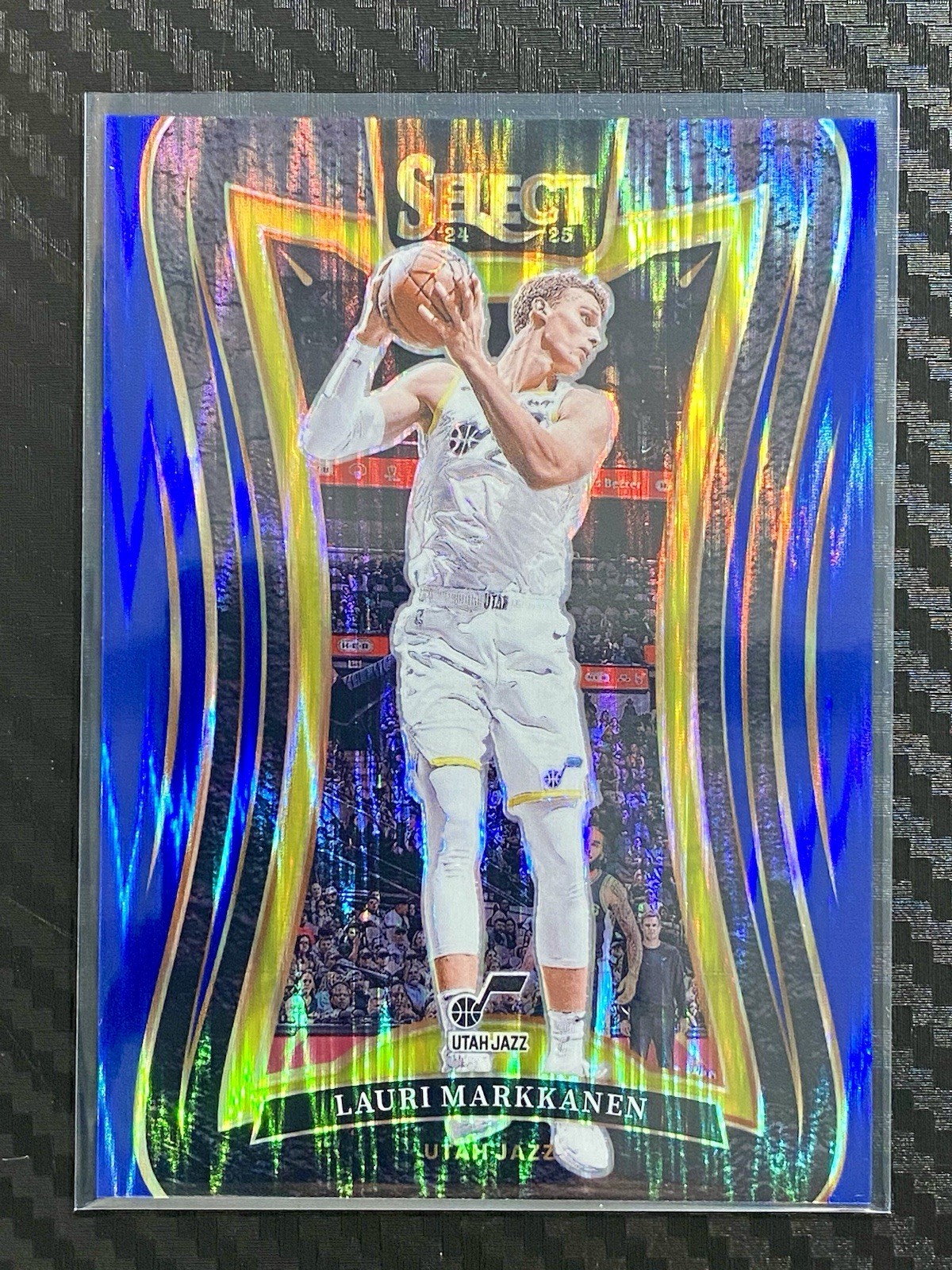 2024-25 Panini Select Lauri Markkanen #324 Blue Prizm /99 Utah Jazz