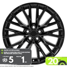 20inch Black Alloy Wheel Rim For Lexus Nx350 Oe41t4m 20x8 5x114.3 5lug 20inch Black Alloy Wheel Rim For Lexus Nx350 Oe41t4m 20x8 5x114.3 5lug
