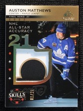 2022 SP Game Used NHL All-Star Accuracy Target Relics 1/25 Auston Matthews 14hk