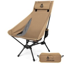OneTigris Tigerblade High Back Camping Chair with Pillow Design Comfortable