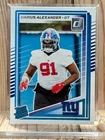 2025 Panini Darius Alexander Base (Raw)