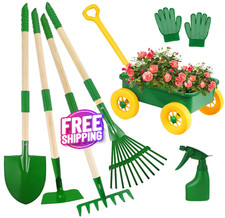 Juego De Herramientas De Jardiner a Para Ni os, Juguetes De Jard n Con Carretill