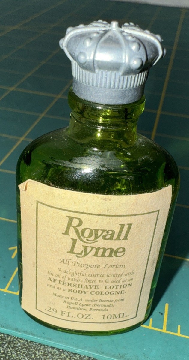Vintage Royall Lyme All Purpose Lotion Made in Bermuda After