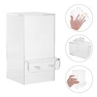 Negative Pressure Fish Tank Acrylic, 3.15'' Auto-Refill Hanging Aquarium with