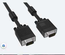 50ft Serial Cable DB15 Male TO DB15 Male ONE PIN MISSING
