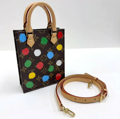 LOUIS VUITTON LVxYK Petite Sac Plat Monogram Brown/Multicolor M81867