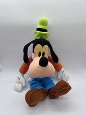 Disney Mattel Goofy 18" Plastic Eyes Plush Soft Toy Stuffed Animal