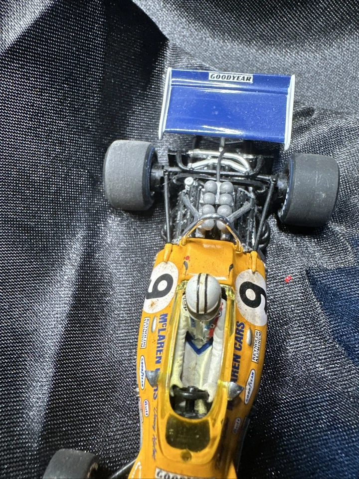 Mini Champs 1/43 Denny Hulme #9 Mclaren M 19 A 1971 Monaco RARE Unboxed USA - Image 3 of 4